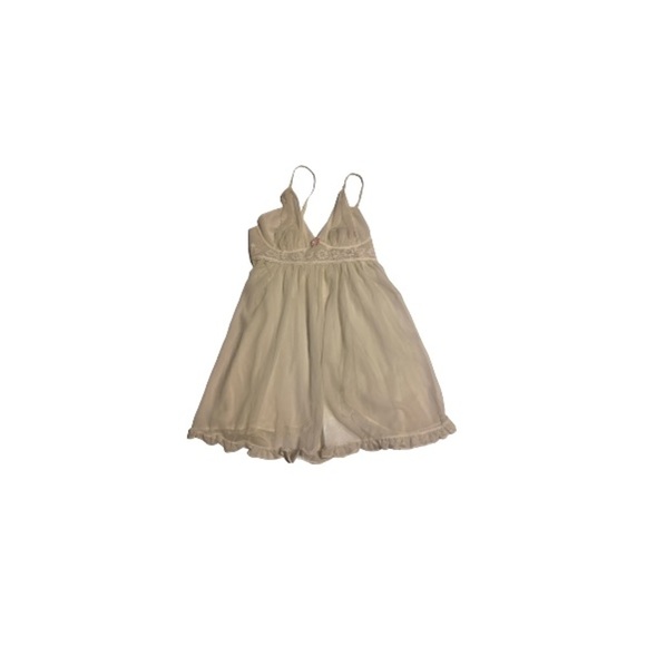 Betsey Johnson Cream Neglige - Women’s Size Small - Picture 1 of 9